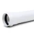 UPVC Plastic Pipes PN 6 Bar Class 3, Size 400 mm, Thickness 11.7 mm, White - Image 1