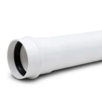 أنبوب بلاستيك UPVC ضغط 6 بار كلاس 3، قطر خارجي 450 مم، سماكة 13.2 مم، أبيض