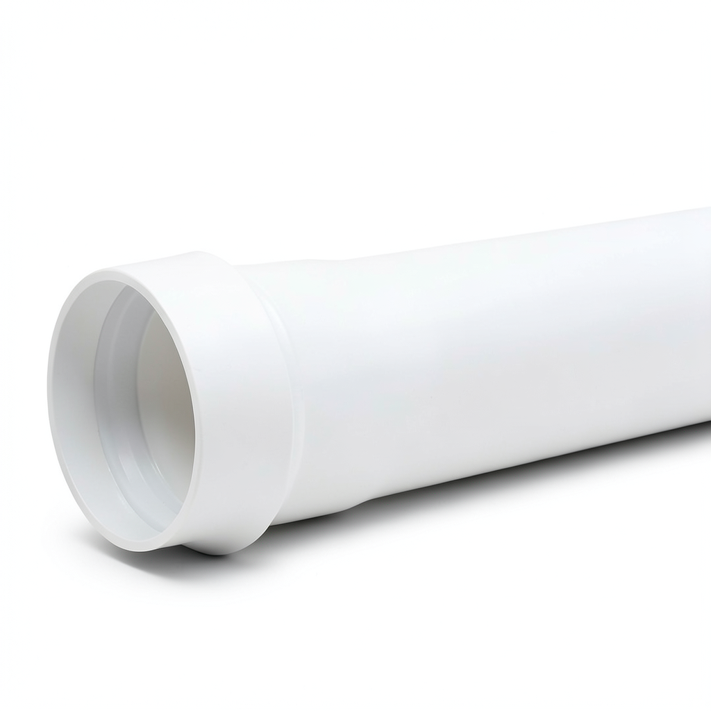 UPVC Pipes PN 6 Bar Class 3, Size 500 mm, 14.6 mm Thick, White Color