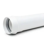 White UPVC Plastic Pipe PN 10 Bar Class 4, Size 110 mm, Thickness 5.3 mm