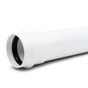 UPVC Plastic Pipe Class 2 PN 4 Bar, 280 mm OD, 5.5 mm Thickness, White