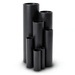 انابيب HDPE ضغط 12.5 بار PE 100 مقاس 225 مم سماكة 16.6 مم لون اسود | شركة المنار