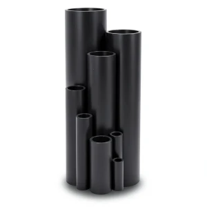 High Density Polyethylene Pipe PE 100 280 mm Size Thickness 20.6 mm Black, 12.5 Bar Pressure