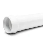أنابيب بلاستيك UPVC كلاس 2 ضغط 4 بار، قطر خارجي 400 مم، سمك 7.9 مم، أبيض