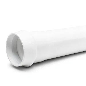 UPVC Plastic Pipe Class 2 PN 4 Bar, 400 mm OD, 7.9 mm Thickness, White