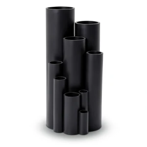 HDPE Plastic Pipe Pressure 12.5 Bar PE 100 Outside Diameter 355 mm Thickness 26.1 mm Black