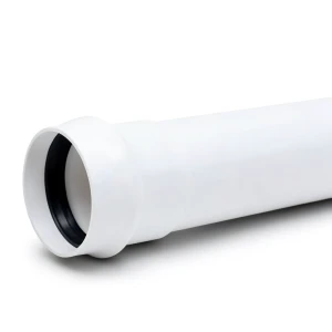 UPVC Plastic Pipe Class 2 PN 4 Bar, 500 mm OD, 9.8 mm Thickness, White