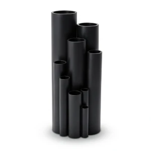 انابيب HDPE ضغط 12.5 بار PE 100، قطر خارجي 450 مم، سمك 33.1 مم، لون اسود