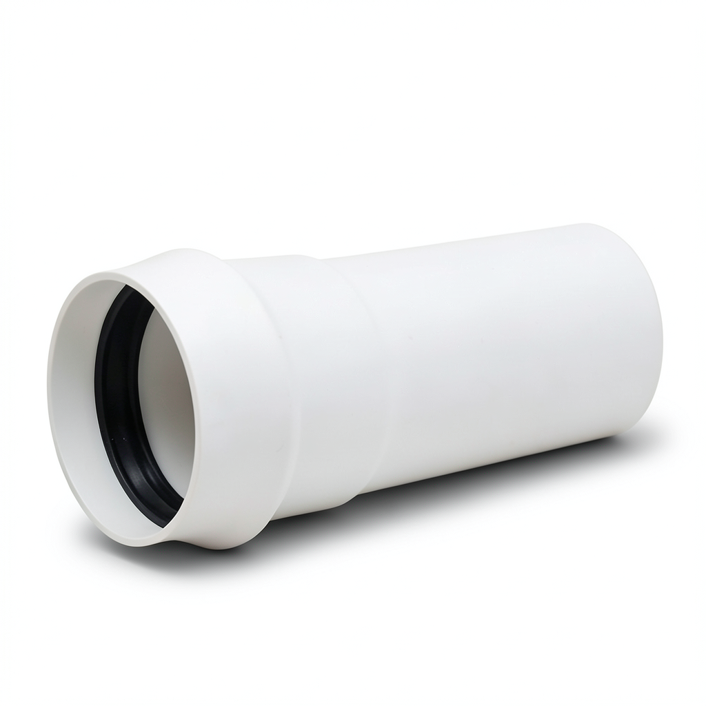 أنابيب UPVC كلاس 2 ضغط 4 بار، قطر خارجي 710 مم، سماكة 14 مم، أبيض