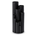 مواسير بلاستيك HDPE ضغط 16 بار PE 80 مقاس 225 ملم سمك 25.2 ملم لون اسود