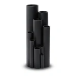 مواسير بلاستيك HDPE ضغط 16 بار PE 80 مقاس 250 مم سمك 27.9 مم لون اسود