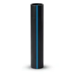 مواسير بلاستيك HDPE ضغط 16 بار PE 80 مقاس 315 mm سمك 35.2 mm لون أسود
