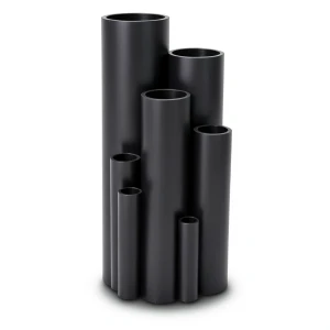مواسير بلاستيك HDPE ضغط 16 بار PE 80 مقاس 355 ملم سمك 39.7 ملم لون اسود