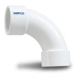 UPVC Elbow Long Radius 90° Outside Diameter 40 mm White Color | SAPPCO