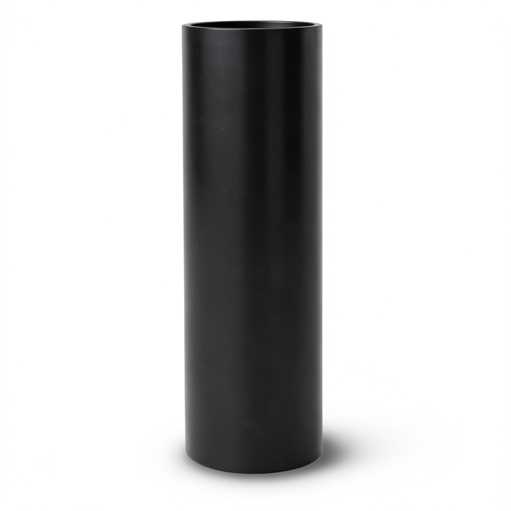 HDPE Plastic Pipe Pressure 16 Bar PE 80 Size 400 mm Thickness 44.7 mm Black