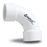 UPVC Elbow Long Radius 90° Outside Diameter 63 mm White Color | SAPPCO