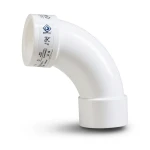 UPVC Elbow Long Radius 90° Outside Diameter 110 mm White Color | SAPPCO