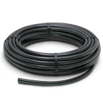HDPE Coil Pipe 12.5 Bar Pressure PE 100 Size 40 mm Thickness 3 mm Black