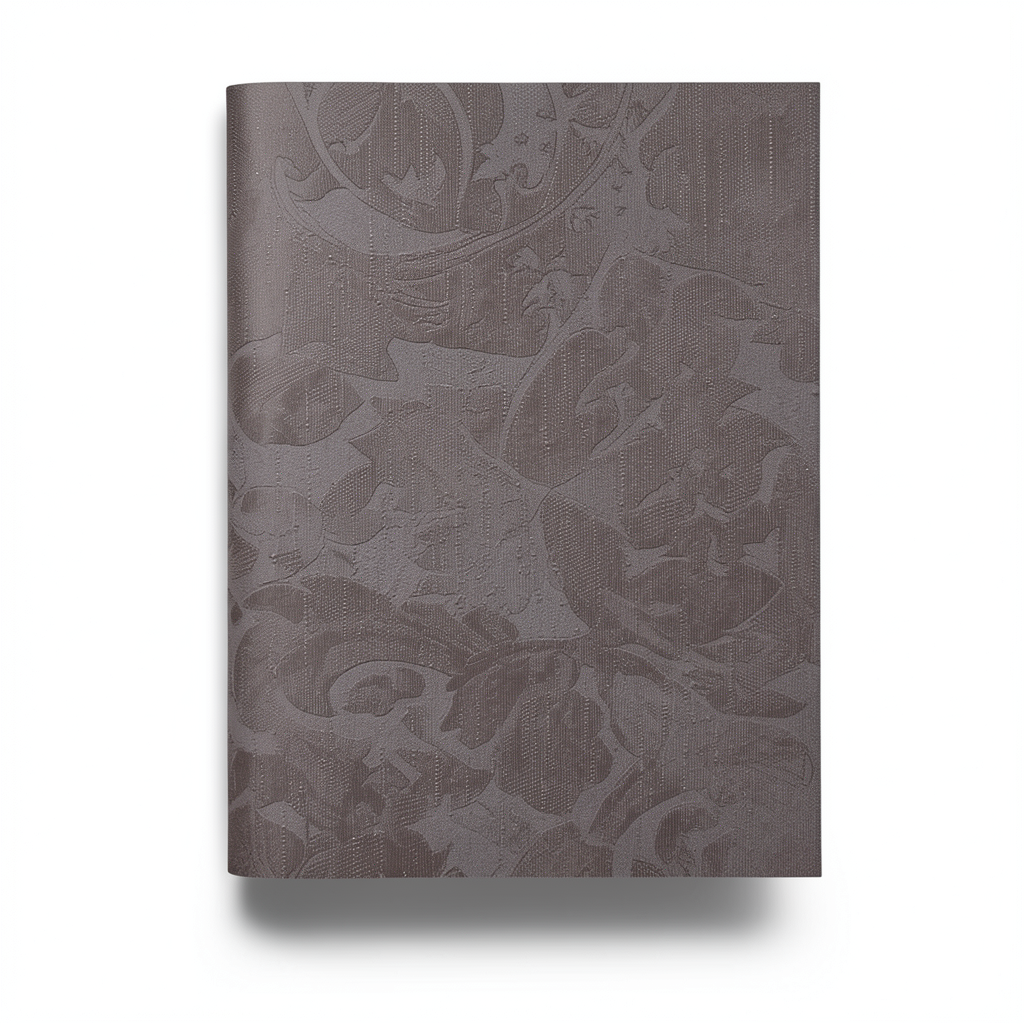 Russian Wallpaper Crystal Design, Dark Brown, Size 1x10 meters | YT-75458701