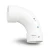 UPVC Elbow Long Radius 90° Outside Diameter 225 mm White Color | SAPPCO - Image 1
