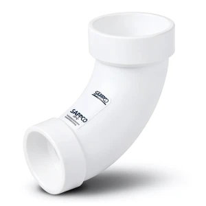 UPVC Elbow Long Radius 45° Outside Diameter 32 mm White Color | SAPPCO
