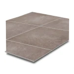 Heavy Duty Porcelain Floor Tiles Matte 20 mm Thickness 60x60 cm Brown Color | Riyadh Ceramics