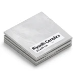 Heavy Duty Porcelain Floor Tiles Satin 20 mm Thickness, 60x60 cm Size, Light Gray | Riyadh Ceramics