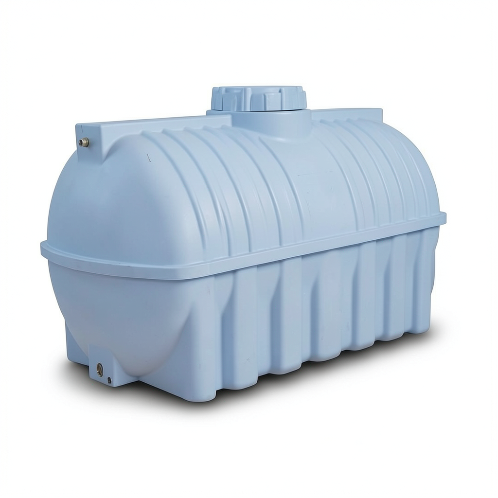 Water Tank Al Arabia Horizontal Polyethylene 4000 liter, Size 2458×1707 mm
