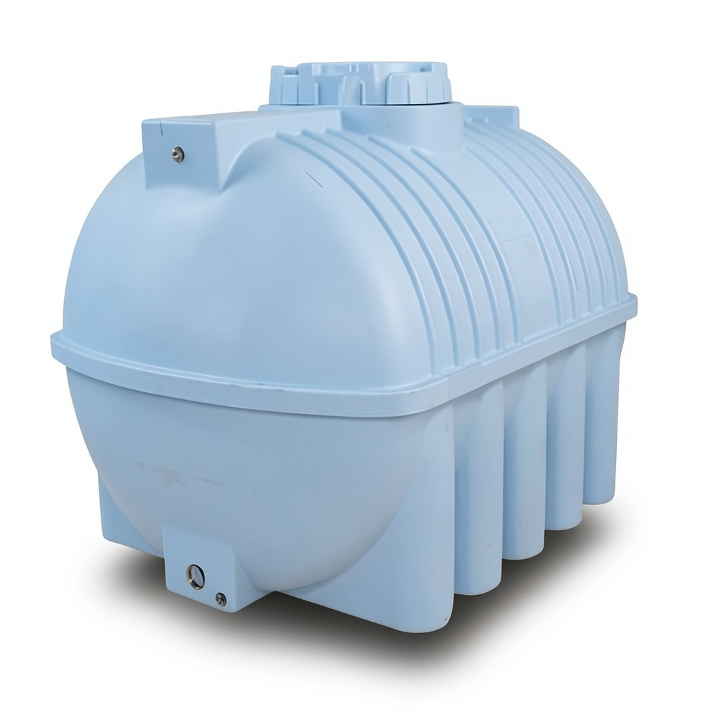 Water Tank Al Arabia Horizontal Polyethylene 4000 liter, Size 2458×1707 mm