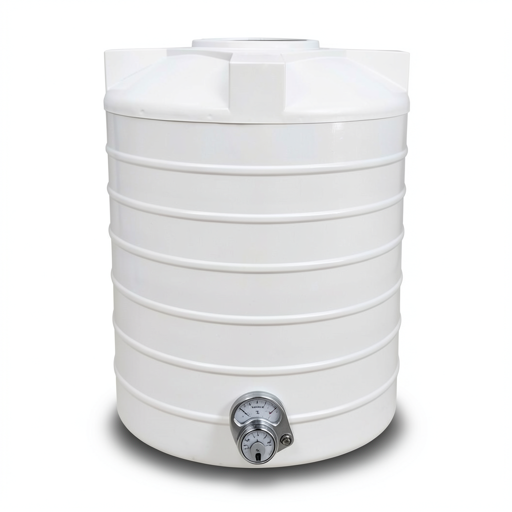 Water Tank 5000 Liter Polyethylene Vertical, Diameter 1880 mm