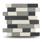 بلاط ارضيات سيراميك 43×43 سم فسيفساء الطوب البارد، لوفت، مربع