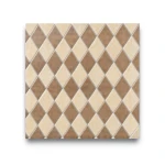 Ceramic Floor Tiles 43x43 cm, Check Mosaic Warm, Square