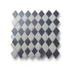 Loft Ceramic Floor Tiles 43x43 cm, Check Mosaic Cold, Square