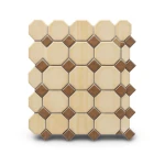 Ceramic Wall Tiles 43x43 cm Hive Mosaic Warm Square Loft