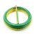 Single Core Solid Copper Cable PVC 70ºC Insulation 2.5 mm² 450/750 Volt 300 Feet Yellow with Green | Al Fanar - Image 1
