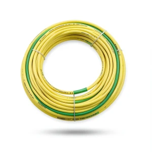 Single Core Solid Copper Cable PVC 70ºC Insulation 4 mm² 450/750 Volt 300 Feet Yellow with Green | Al Fanar