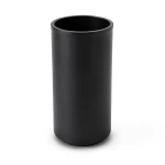 مواسير بلاستيك HDPE ضغط 16 بار PE 80 مقاس 400 ملم سمك 44.7 ملم لون اسود