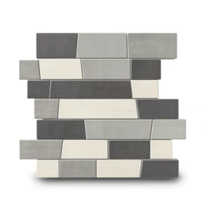 بلاط ارضيات سيراميك 43×43 سم فسيفساء الطوب البارد، لوفت، مربع
