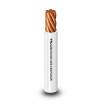 كابل نحاس مجدول احادى النواة معزول PVC 70º الفنار 240 مم² 450/750 فولت 300 قدم أبيض | شركة الفنار
