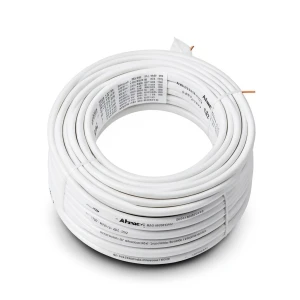 كابل نحاس مجدول احادى النواة معزول PVC 70º مقاس 400 مم² 450/750 فولت طول 300 قدم أبيض | شركة الفنار