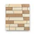 Ceramic Wall Tiles Square 43x43 cm Bick Mosaic Warm Loft - Image 1