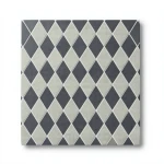 Loft Ceramic Wall Tiles 43x43 cm, Check Mosaic Cold, Square