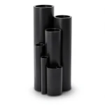 مواسير HDPE ضغط 16 بار PE 100 مقاس 200 مم سمك 22.4 مم لون اسود