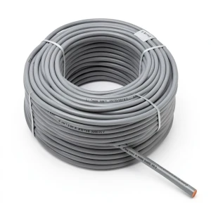 Single Core Solid Copper Cable PVC 70ºC Insulation 6 mm² 450/750 Volt 300 Feet Gray | Al Fanar