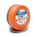 سلك نحاس مصمت مقاوم للحراره احادى النواة معزول بمادة PVC 90º مقاس 0.5 مم² 300/500 فولت طول 300 قدم لون برتقالي | شركة الفنار