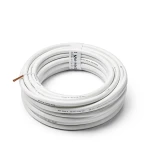 كابل نحاس مجدول احادى النواة معزول PVC 70º مقاس 150 مم² 450/750 فولت طول 300 قدم أبيض | شركة الفنار