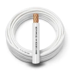 كابل نحاس مجدول احادى النواة معزول PVC 70ºC مقاس 185 مم² 450/750 فولت طول 300 قدم أبيض PVC 70 | شركة الفنار