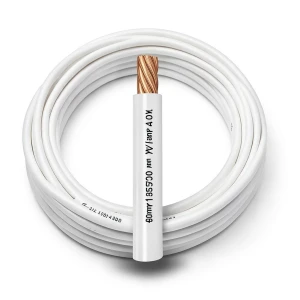 Single Core Stranded Copper Cable PVC 70ºC Insulation 185 mm² 450/750 Volt 300 Feet White PVC 70 | Al Fanar