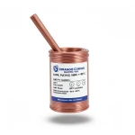 3 AWG 1C Stranded Copper Electric Wire 1000V, PVC Insulated +105°C Brown, 500 ft | Asharqiyah Cables Company for Industry