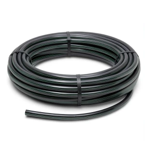 لفة انابيب HDPE ضغط 12.5 بار PE 100 مقاس 20 مم سمك 1.8 مم لون اسود